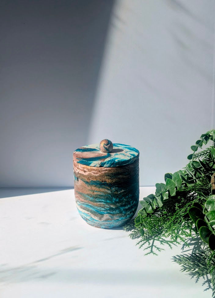Farmers Market • Concrete Candle