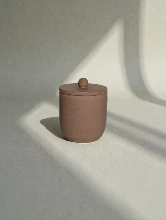 More Espresso, Less Depresso • Concrete Candle