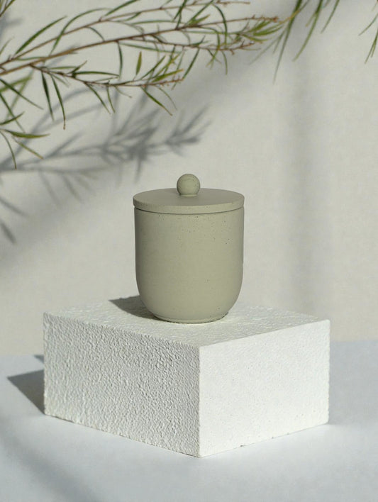 Namaste • Concrete Candle
